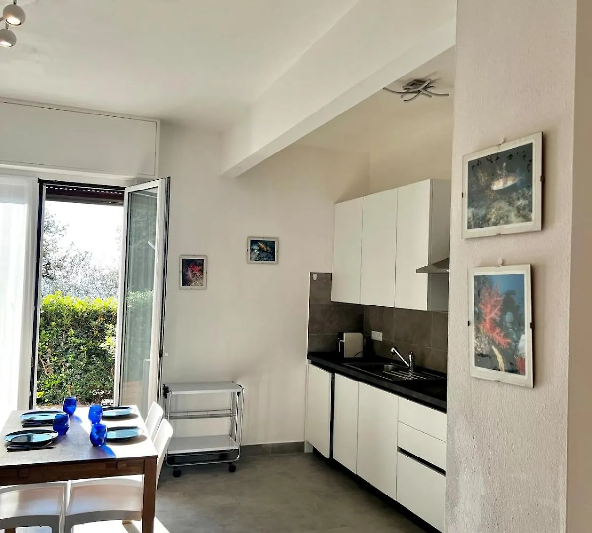 15 Minuti Santa Margherita ,Bilocale Ristrutturato Con Terrazzo Vista Mare Lavagna